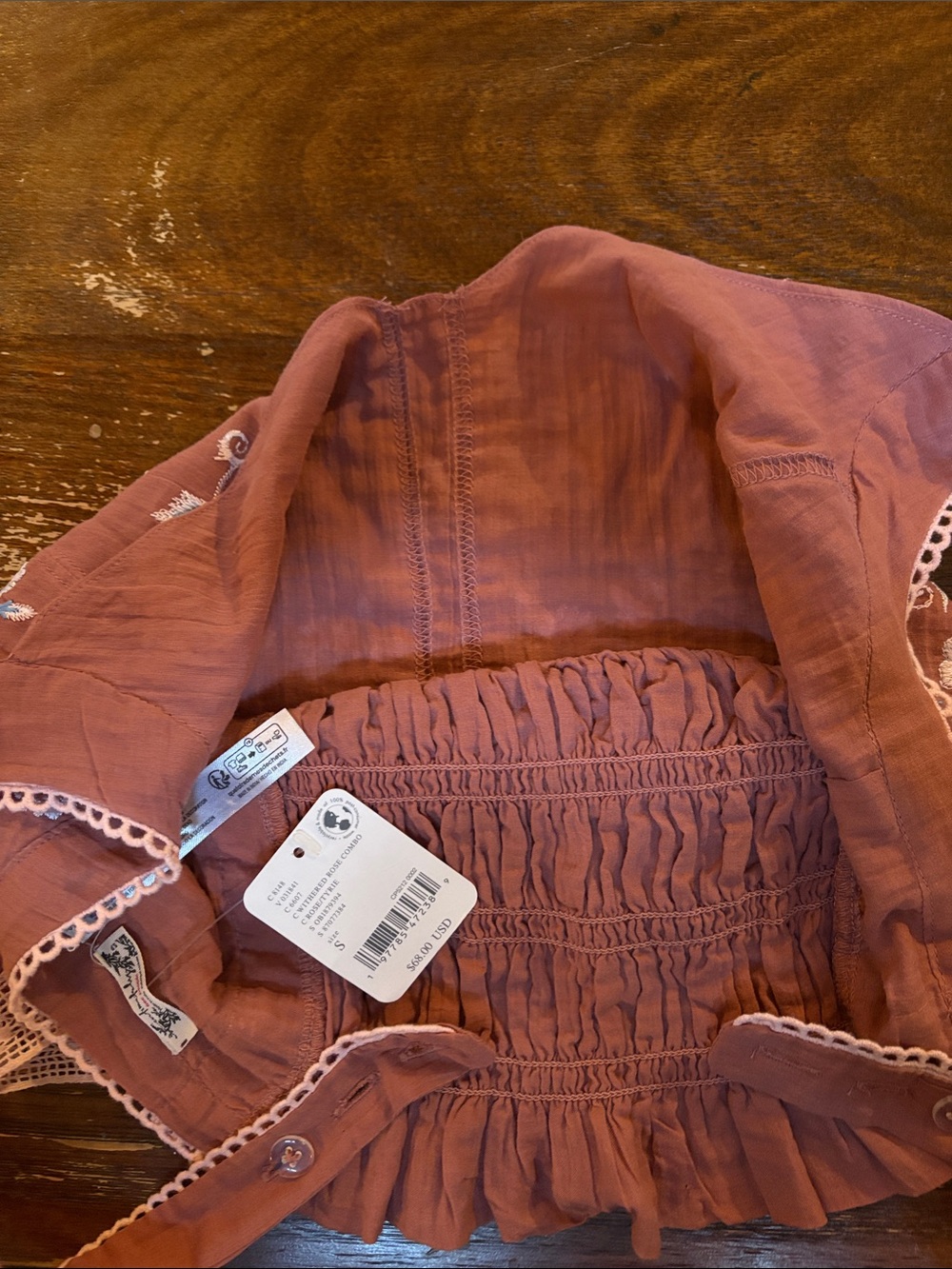 Chasin’ Spring Embroidered Cami - Picture 5 of 5
